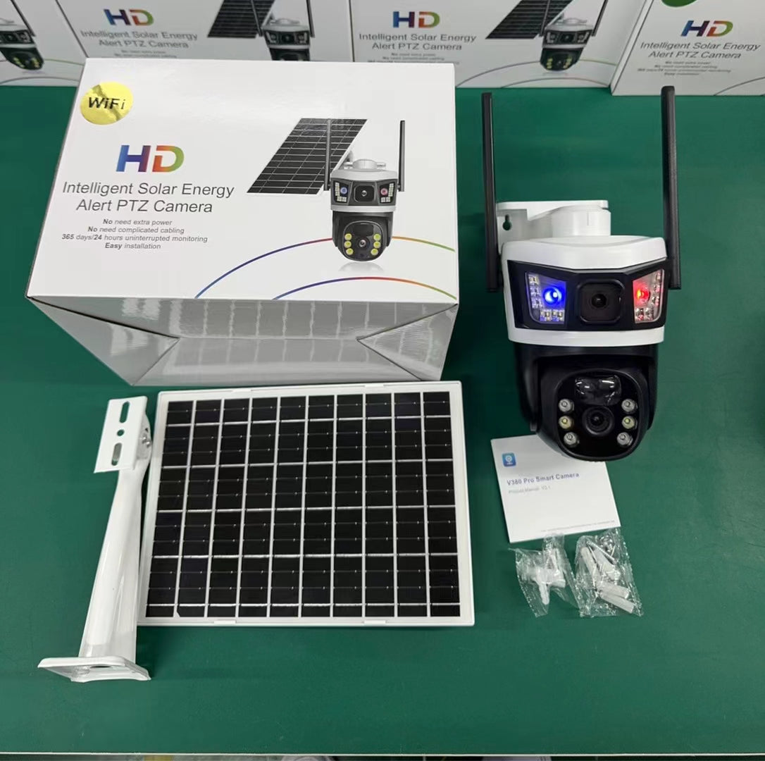 S1 Caméra de Surveillance Solaire 4G PTZ Intelligente