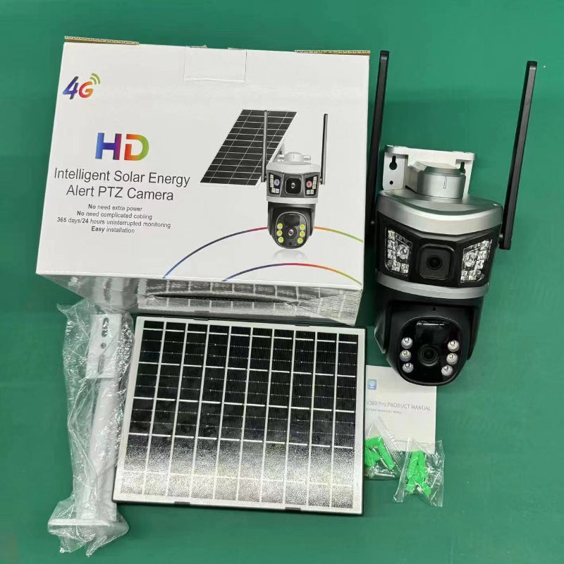 S1 Caméra de Surveillance Solaire 4G PTZ Intelligente