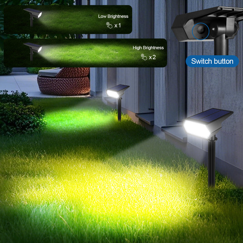 Spot solaire LED 19 LEDs IP65 avec capteur led