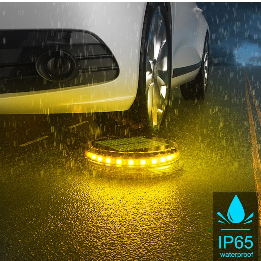 Lampe Solaire d’Extérieur Étanche à 8 LEDs