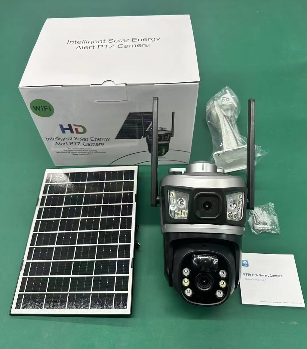 S1 Caméra de Surveillance Solaire 4G PTZ Intelligente