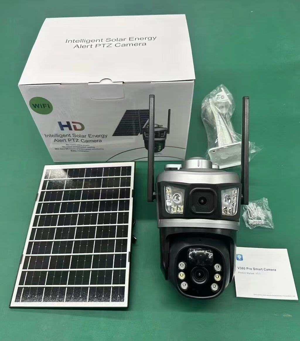 S1 Caméra de Surveillance Solaire 4G PTZ Intelligente