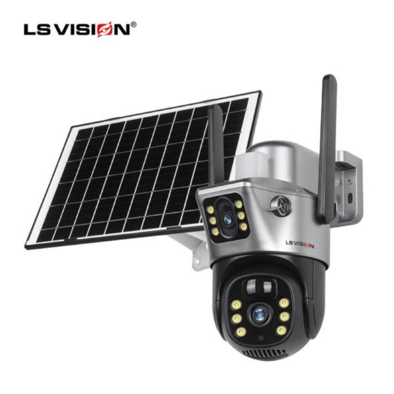 Caméra de Surveillance Solaire 4G PTZ LS VISION