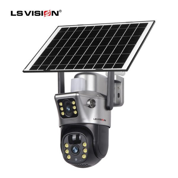 Caméra de Surveillance Solaire 4G PTZ LS VISION