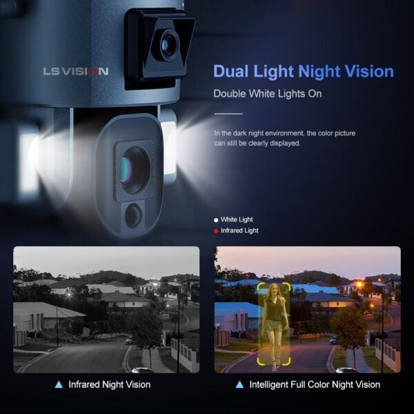 Caméra Solaire 4G PTZ LS VISION LS-MS1-4G